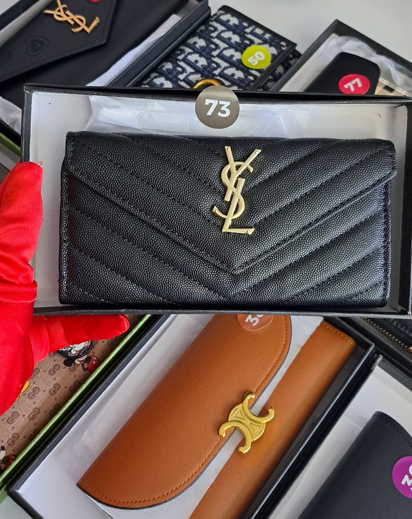 YSL GOLD LOGO