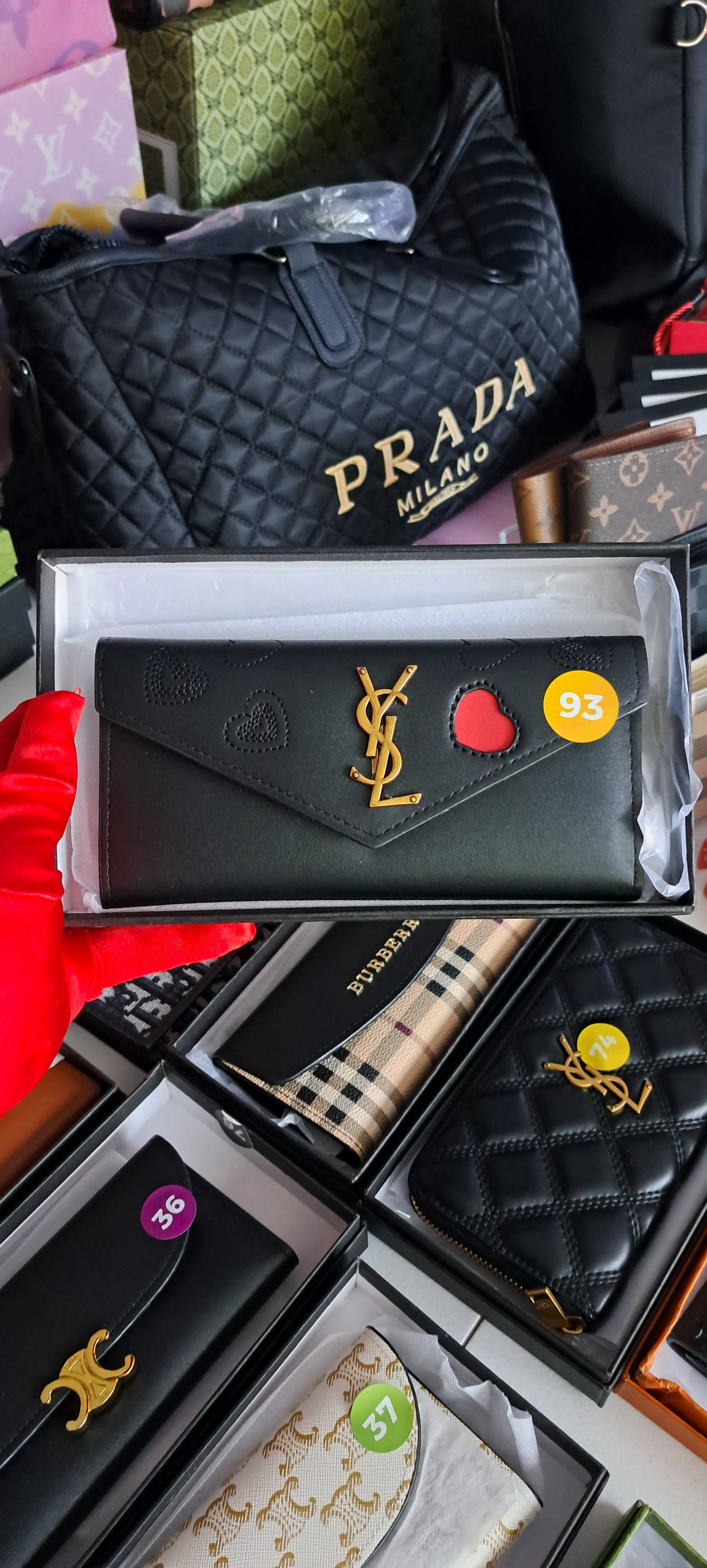 YSL BLACK HEART