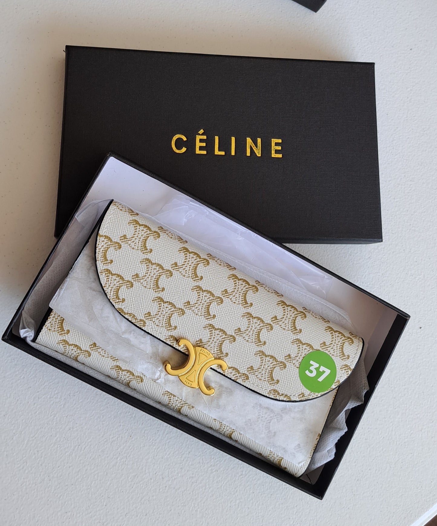 CELINE WHITE & GOLD