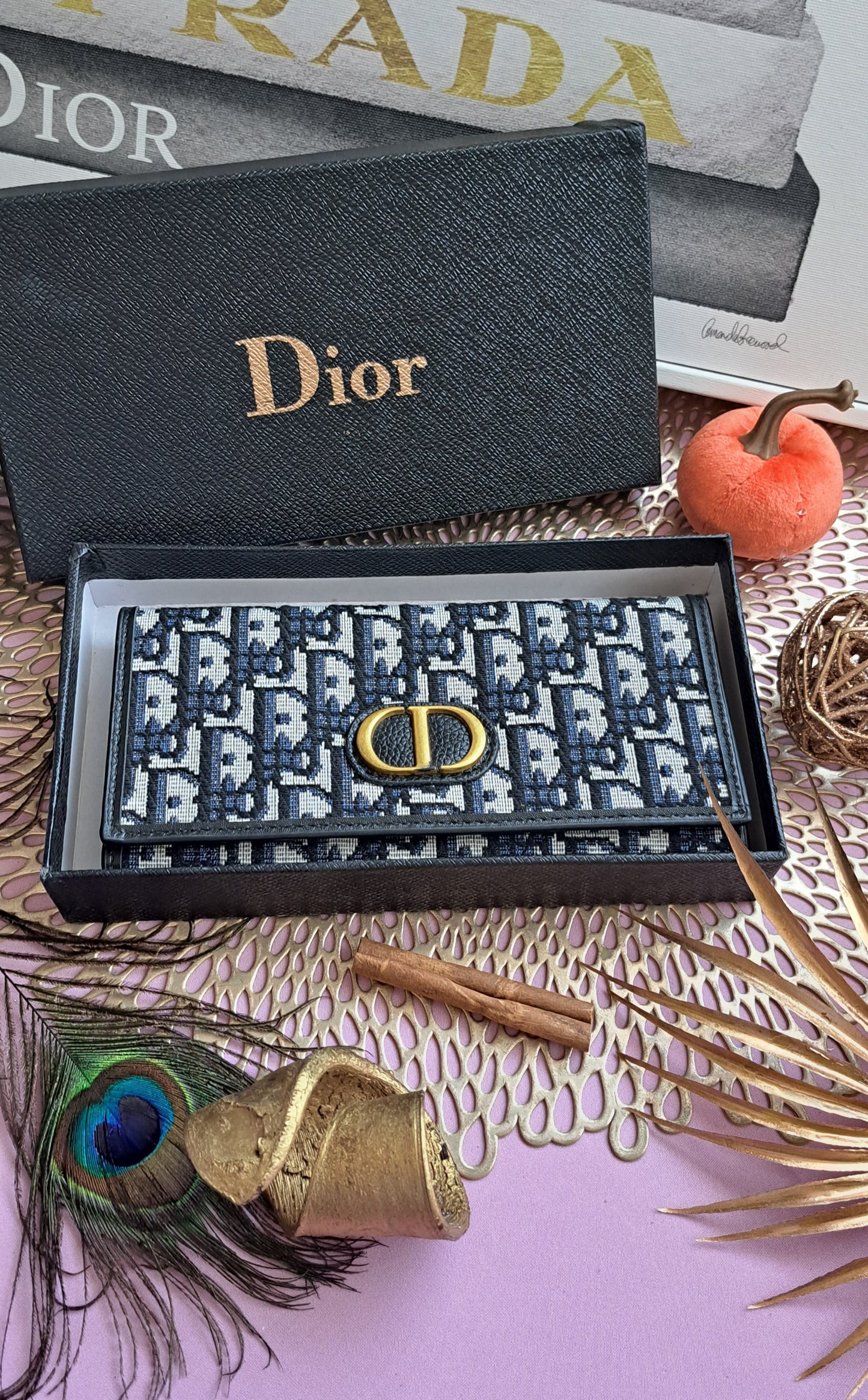 CD WALLET MONOGRAM