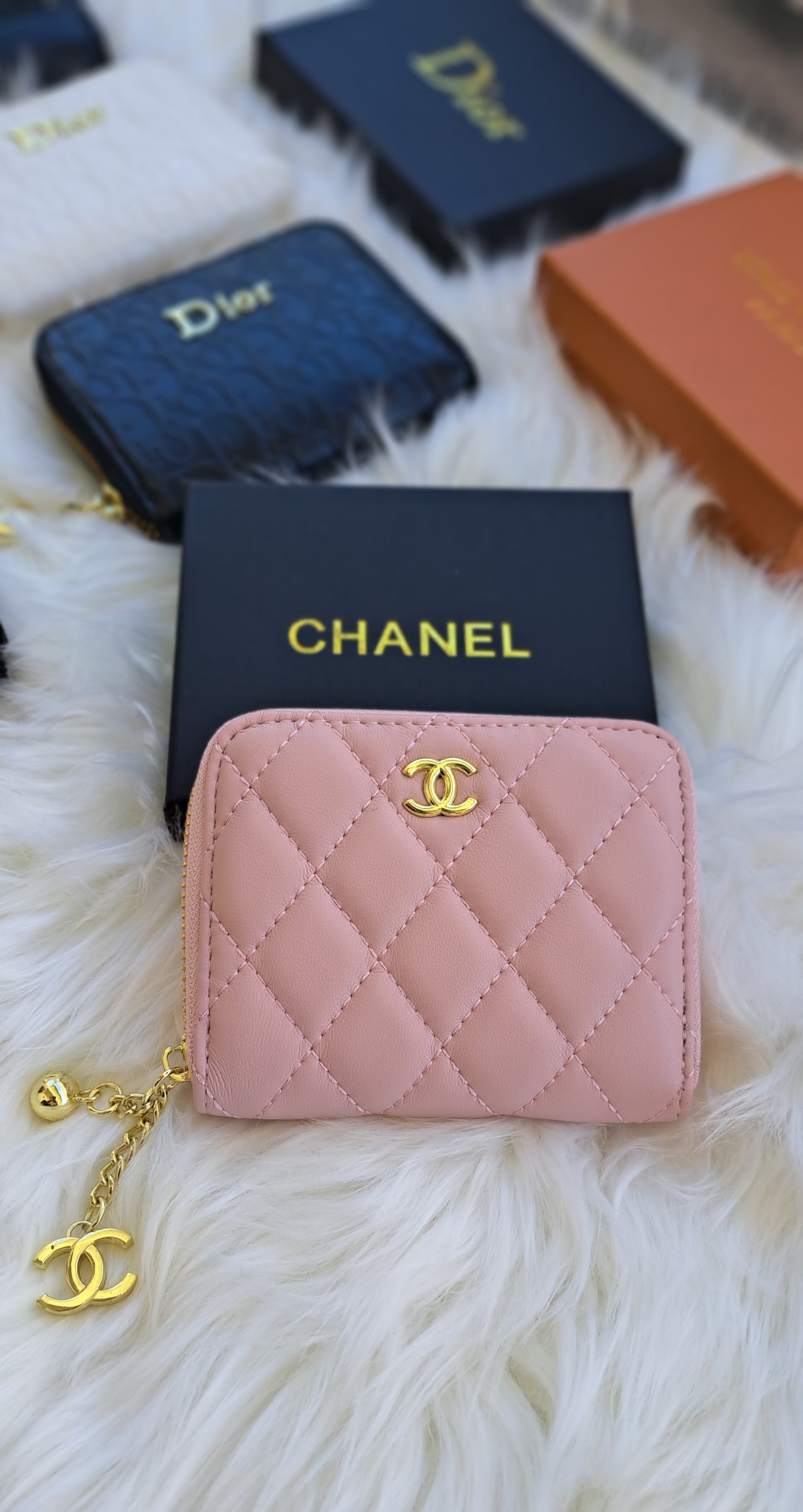 Luxury Mini Wallet _ CC Pink