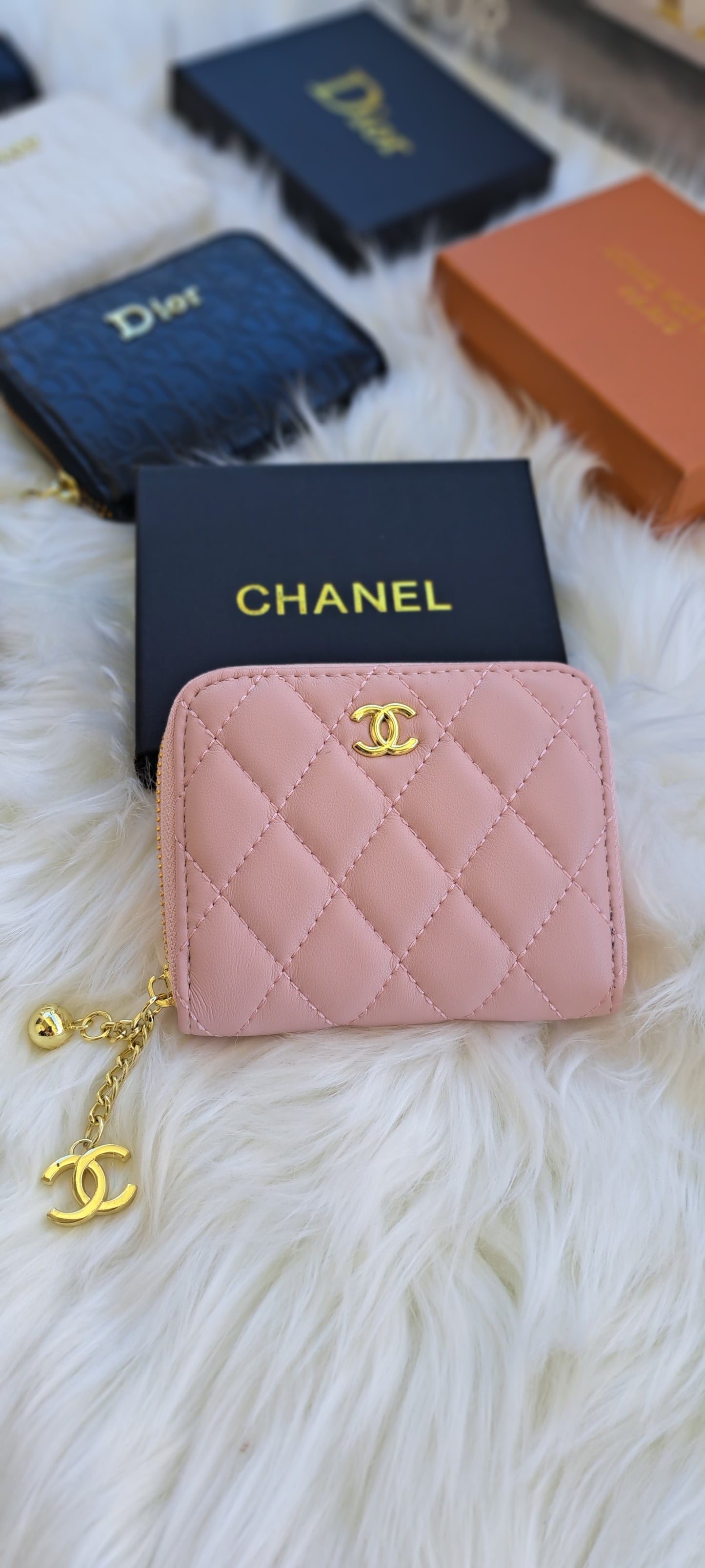 Luxury Mini Wallet _ CC Pink