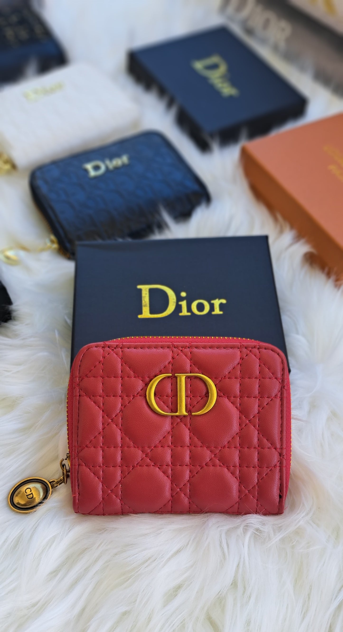 Luxury Mini Wallet _ Red CD