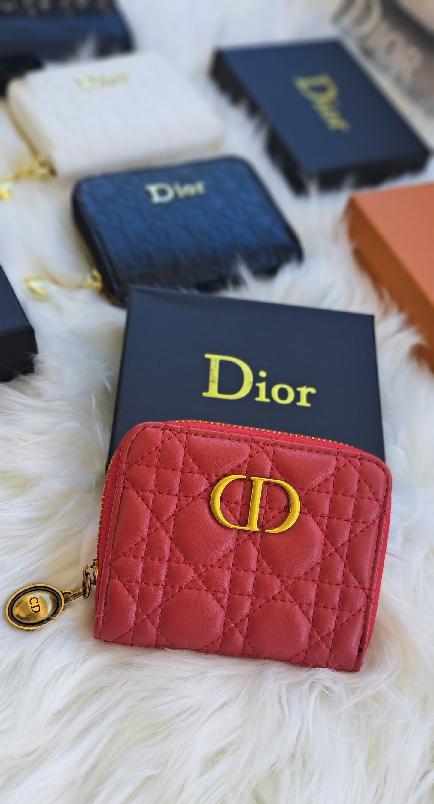 Luxury Mini Wallet _ Red CD