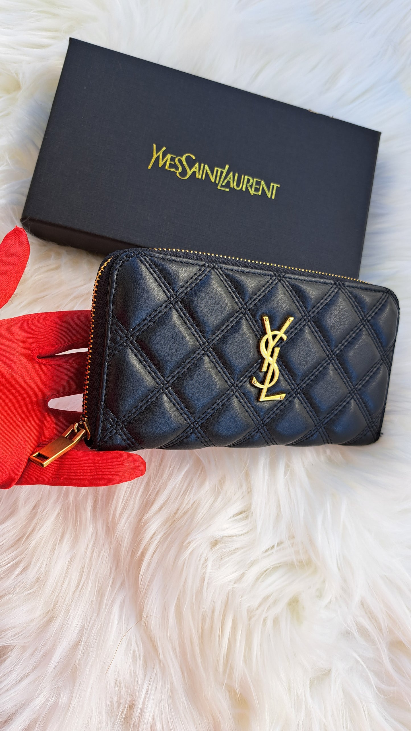 YSL BLACK Wallet