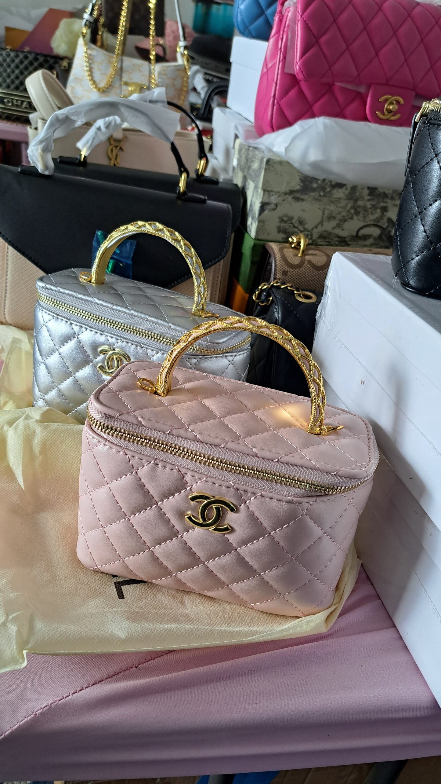 CHANEL Mini Vanity- 3 Colors Available