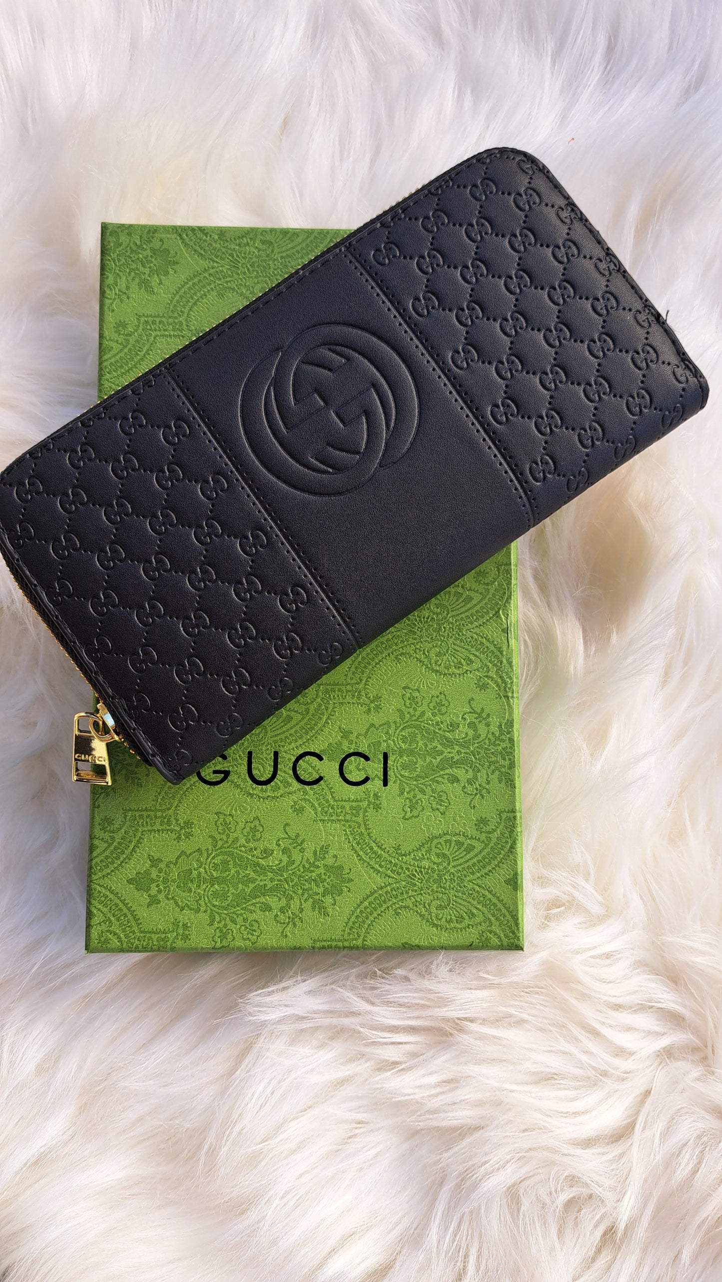 GG Wallet Embossed - Double GG