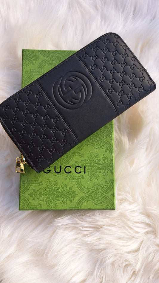 GG Wallet Embossed - Double GG