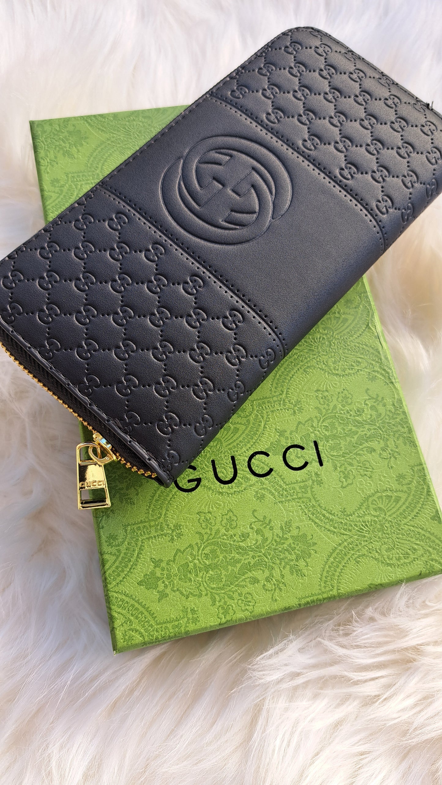 GG Wallet Embossed - Double GG