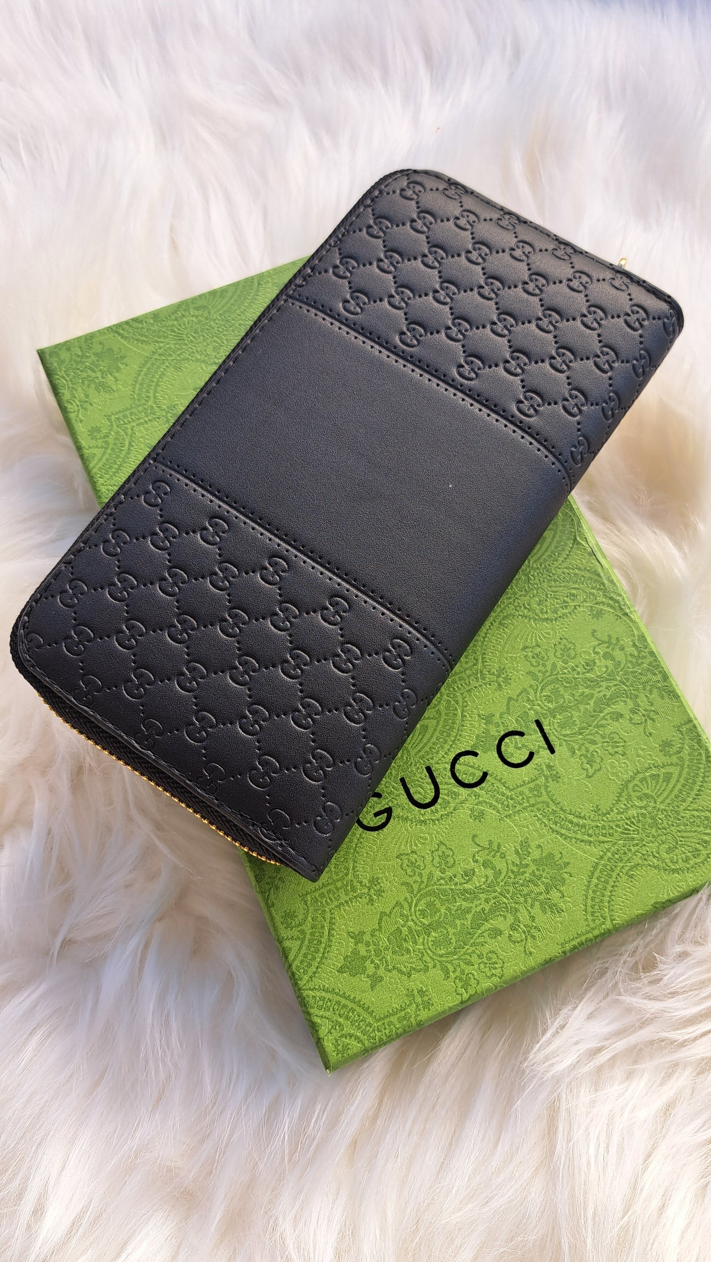 GG Wallet Embossed - Double GG