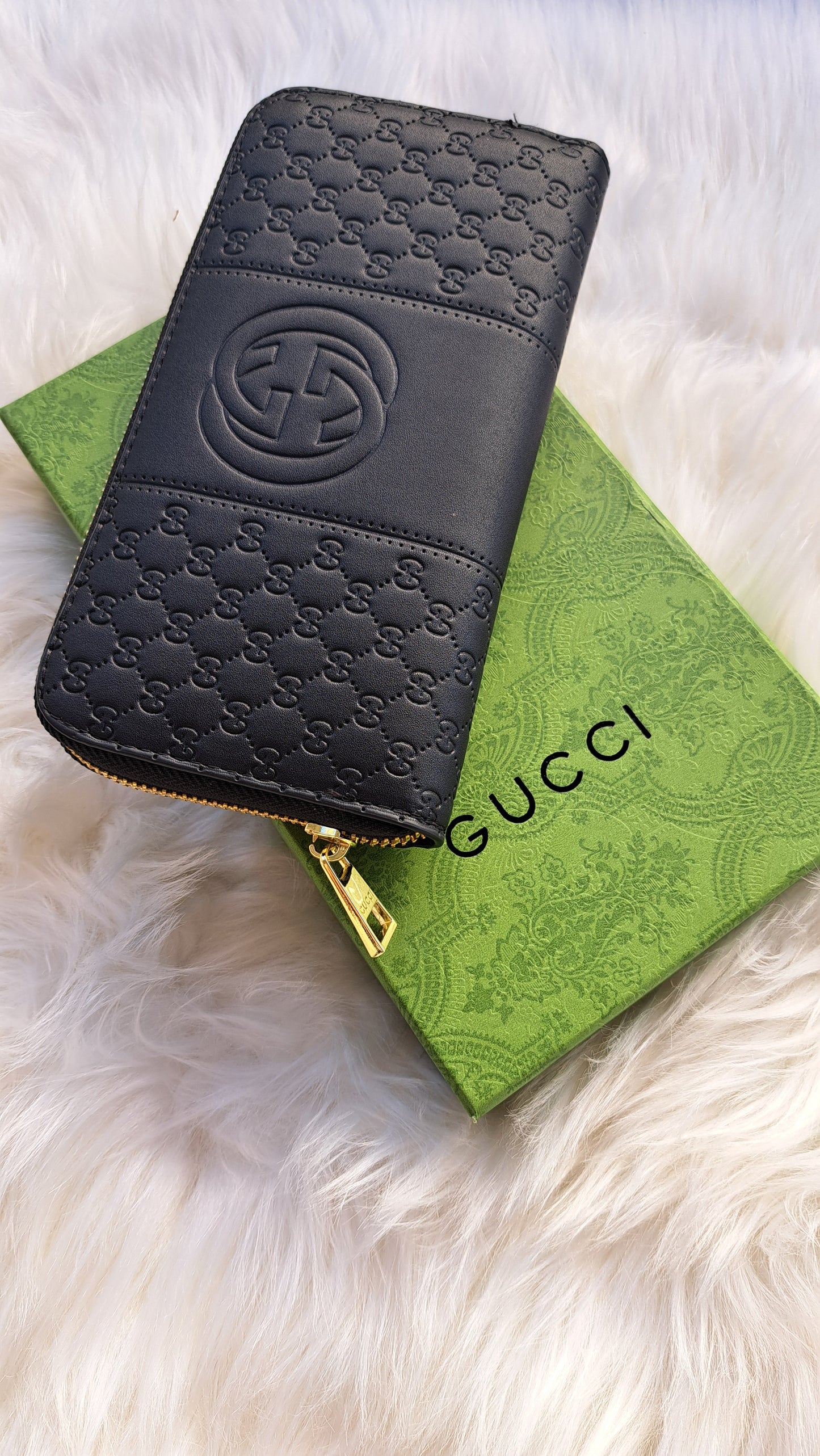 GG Wallet Embossed - Double GG