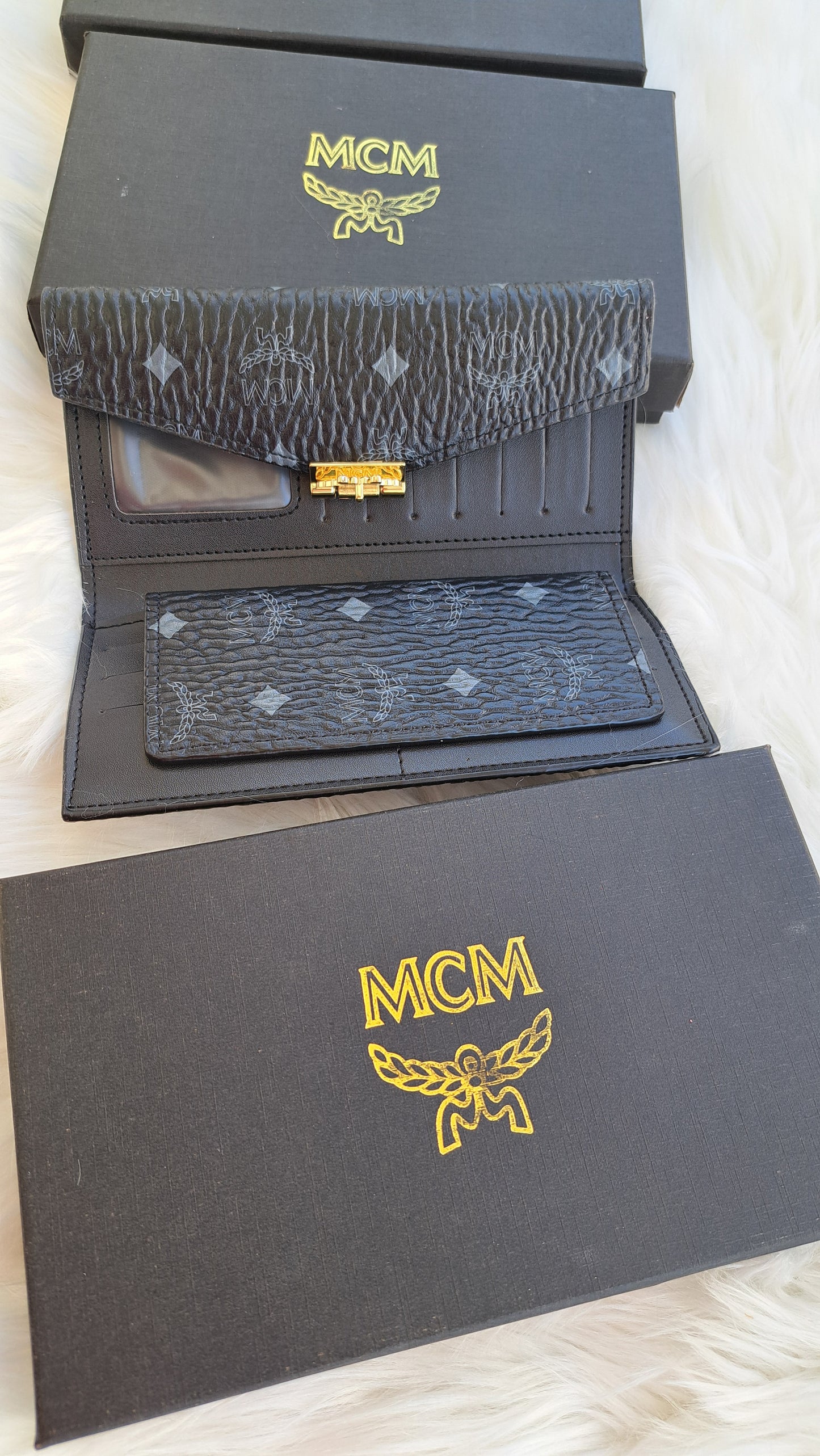 MCM Wallet ' Black