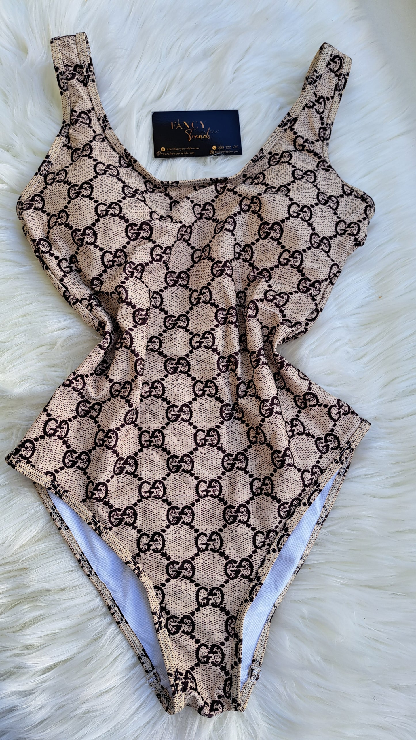 GG PRINT SWIMSUIT