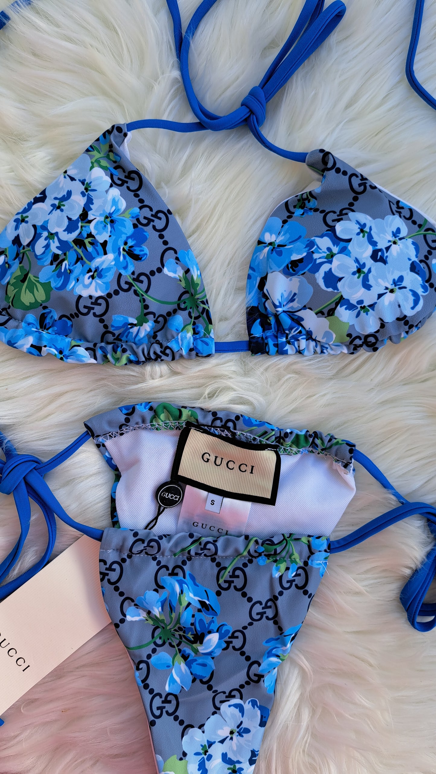 GG PRINT FLORAL -BLUE