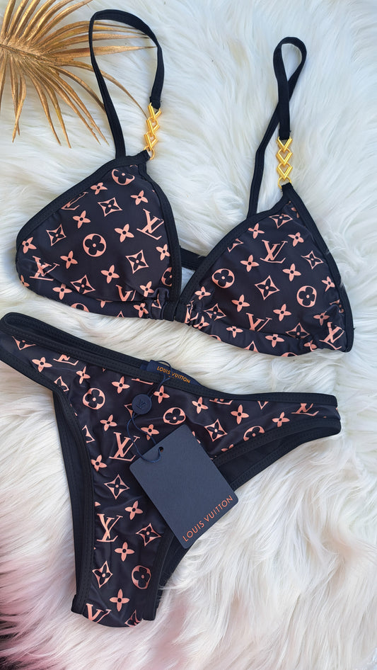 LV PRINT BIKINI 2PC