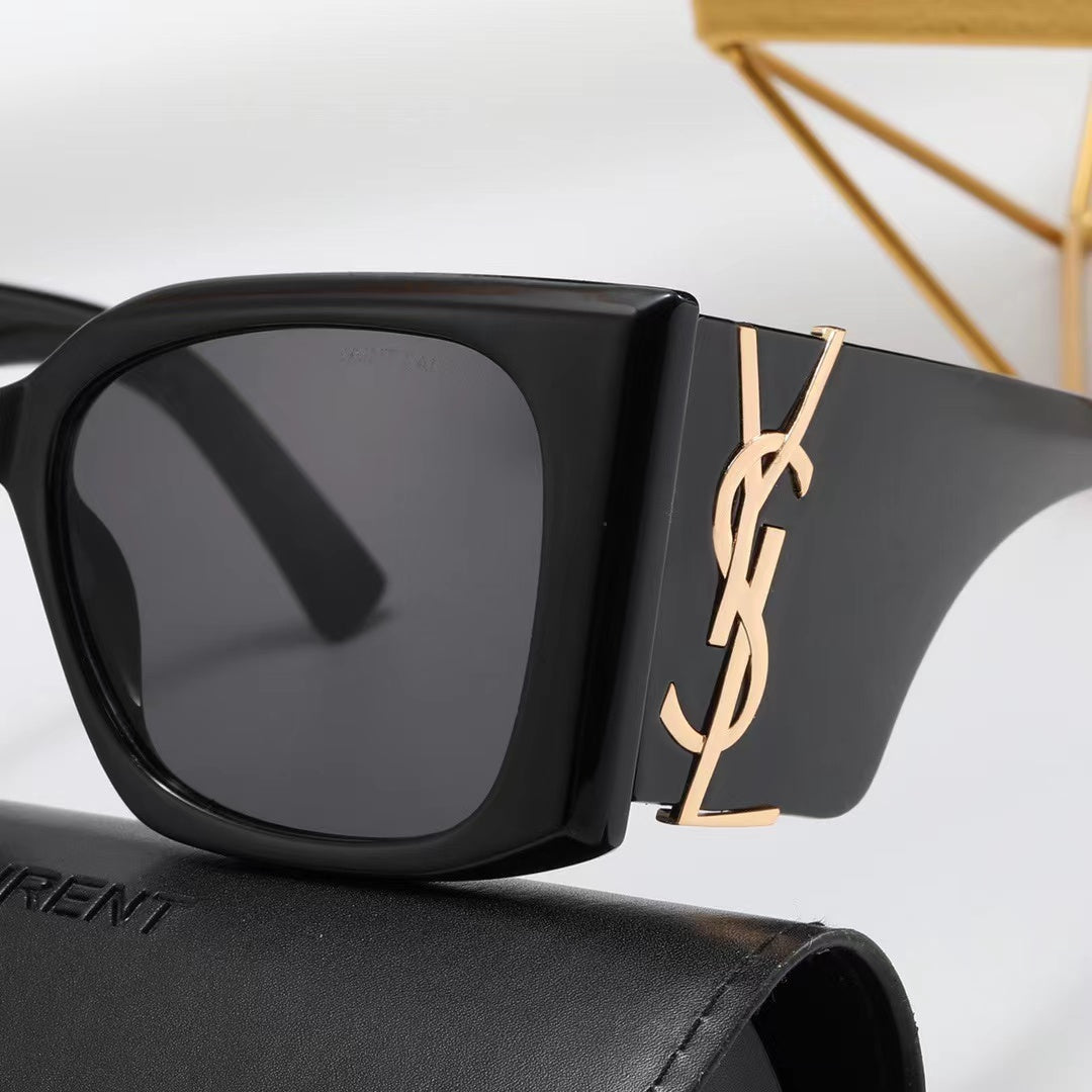 YSL SUNGLASSE GOLD LOGO