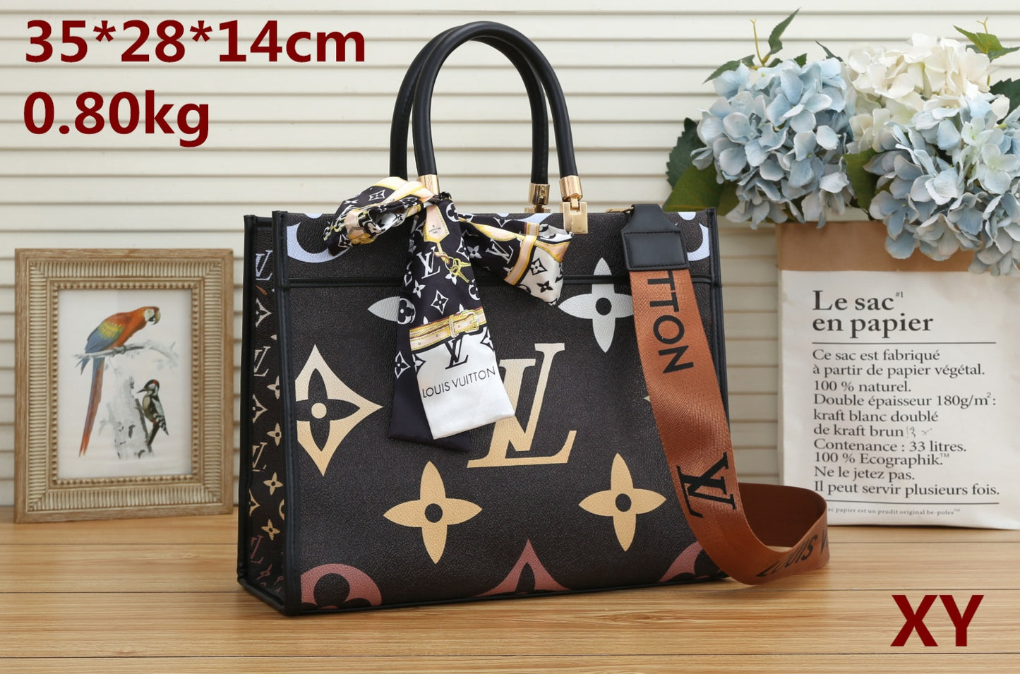 LUXURY LARGE LV - BLACK