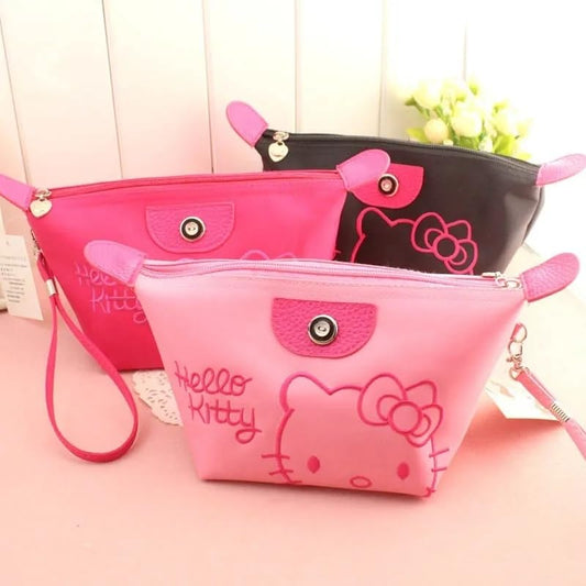 Hello Kitty Cosmetic Bag - 3 Colors Available