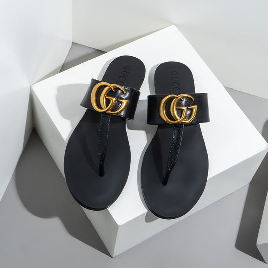 GG Sandals - Black