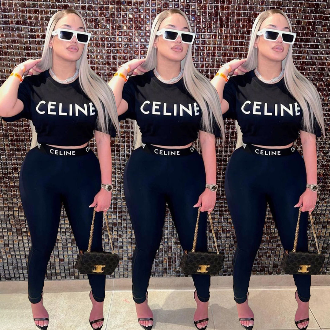 CELINE 2PC Pants Sets