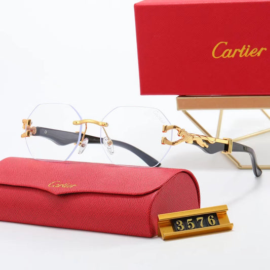 CARTIER SUNGLASSE CRYSTAL #3576