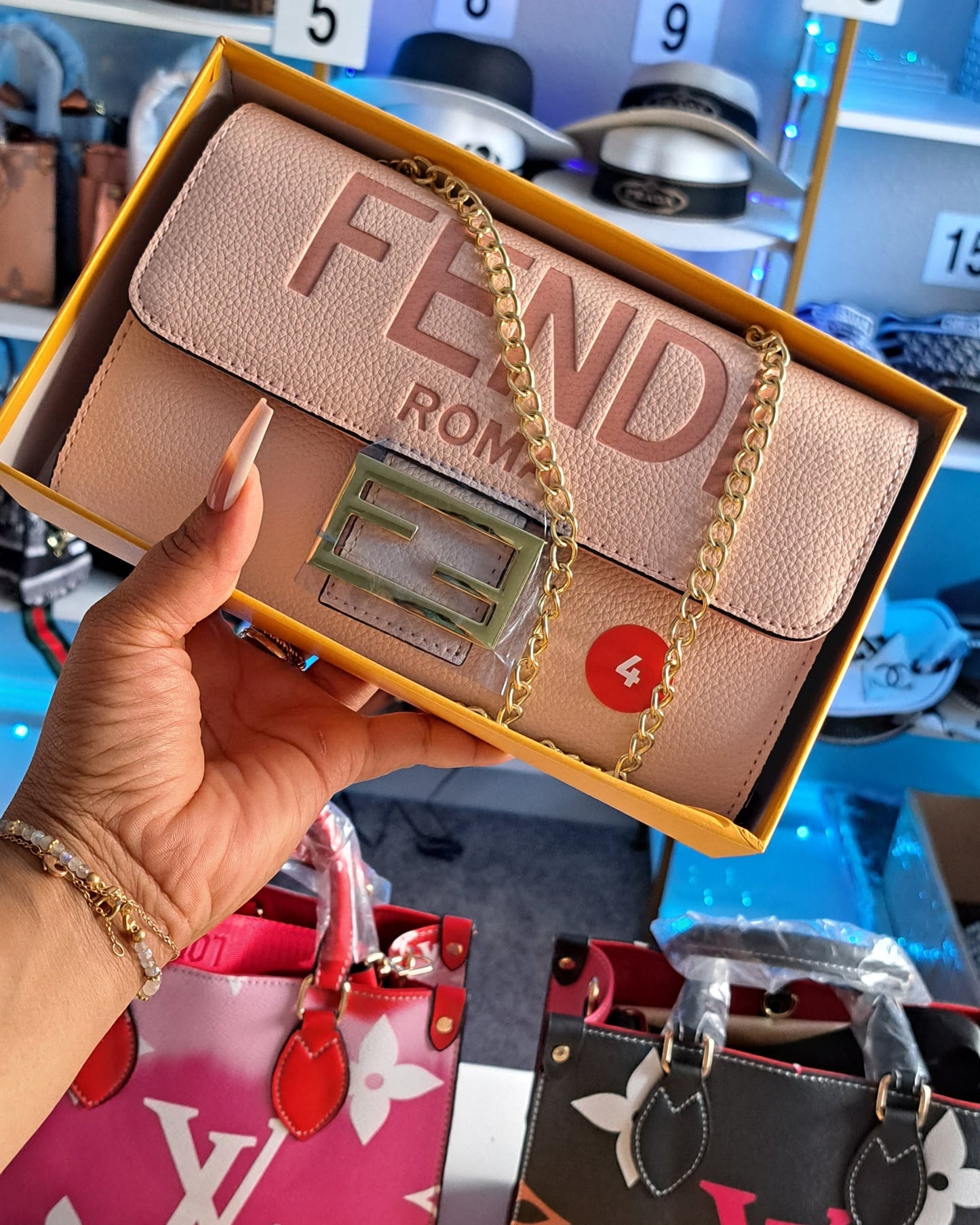 FENDI PINK CROSS - SALE