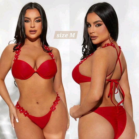 2PC Red Swim Set ❤️ MEDIUM