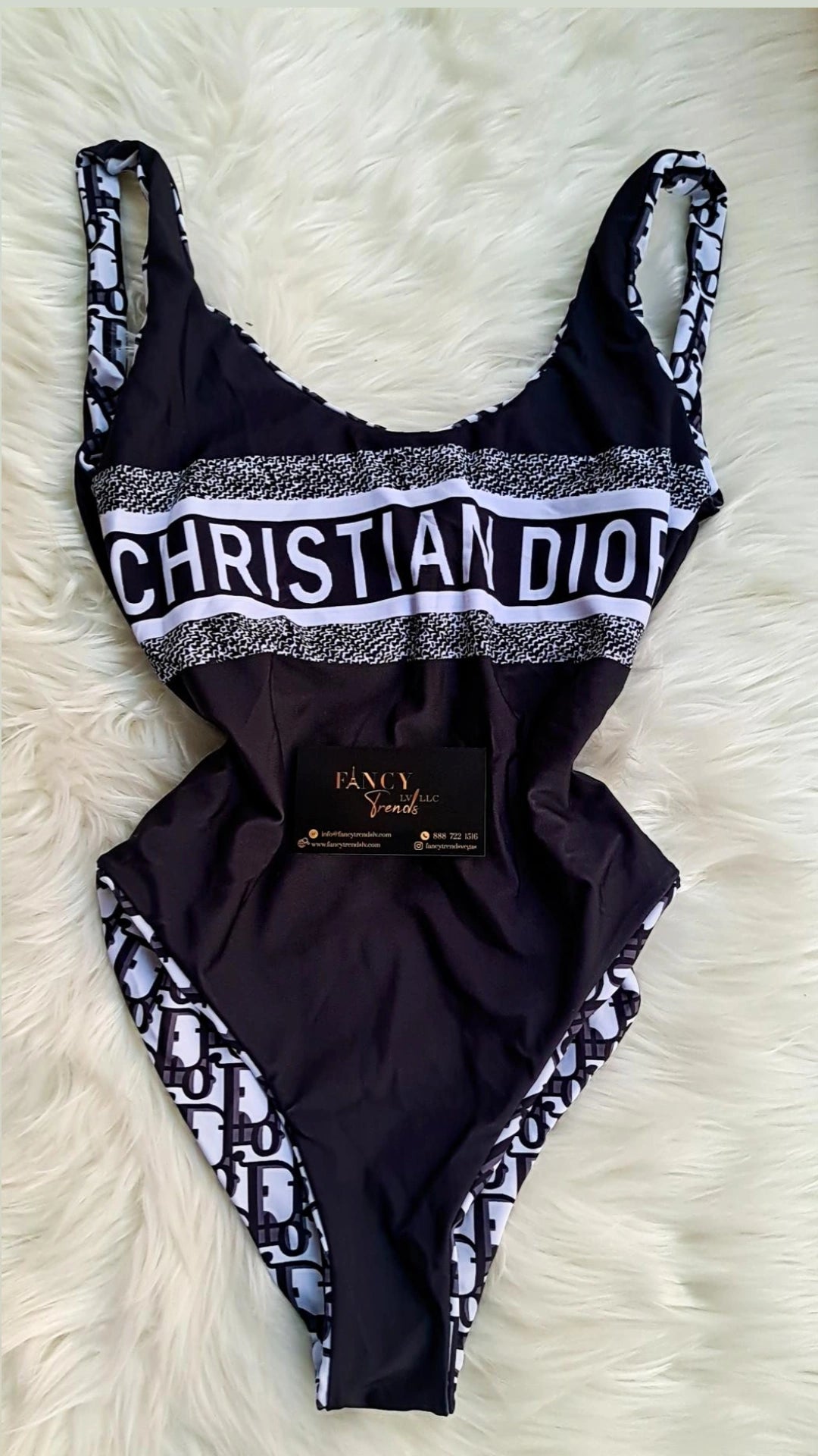 DIOR Bathing Suit -REVERSIBLE / HIGHT QUALITY