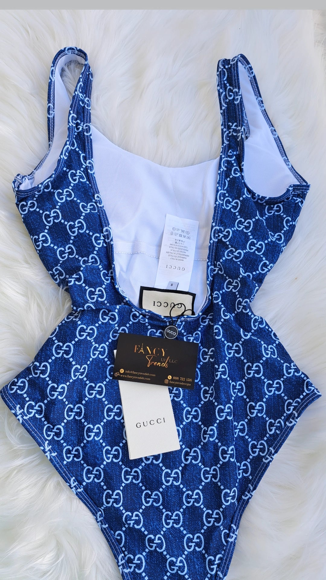 GG PRINT SWIMSUIT