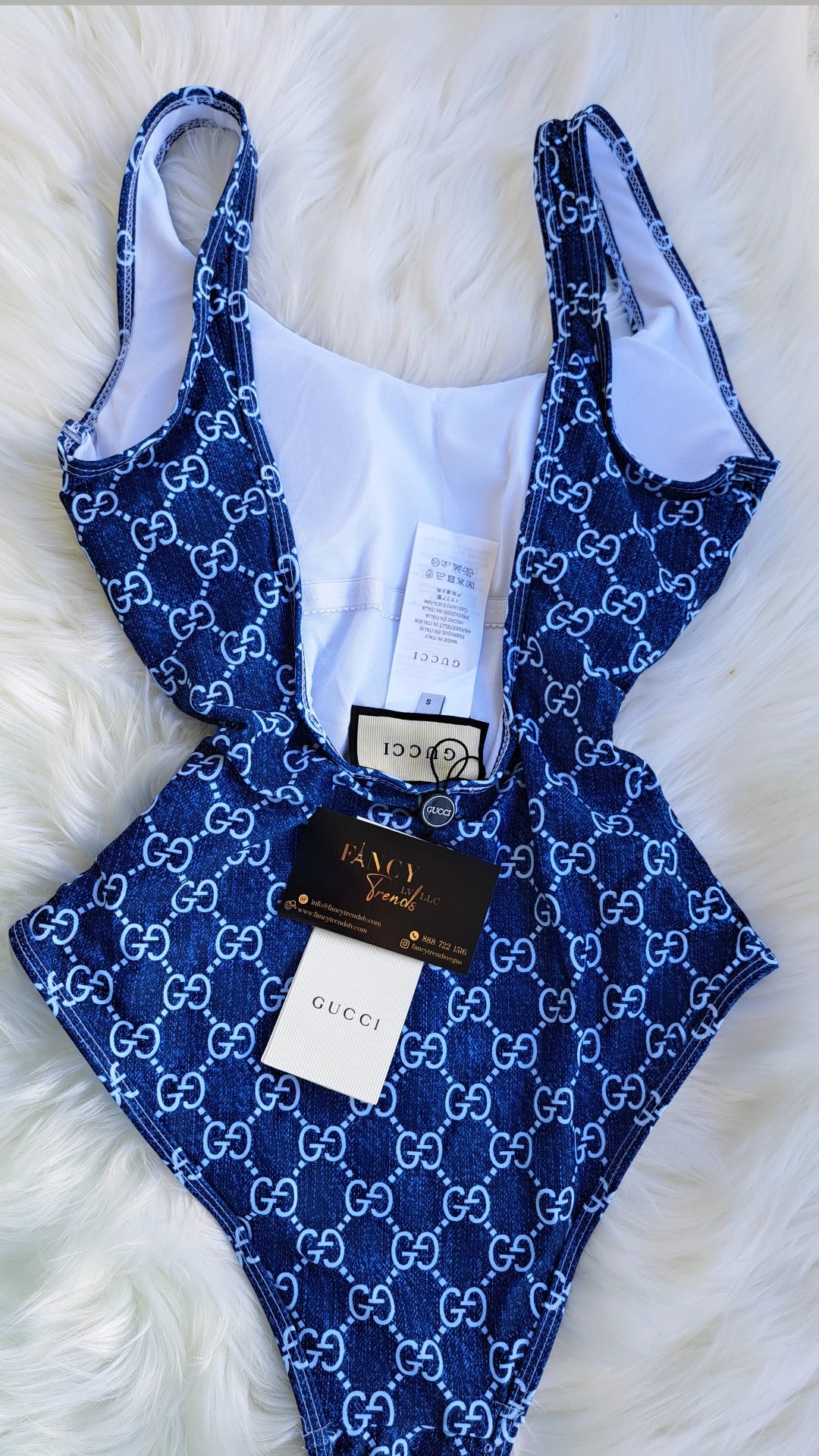 GG PRINT SWIMSUIT