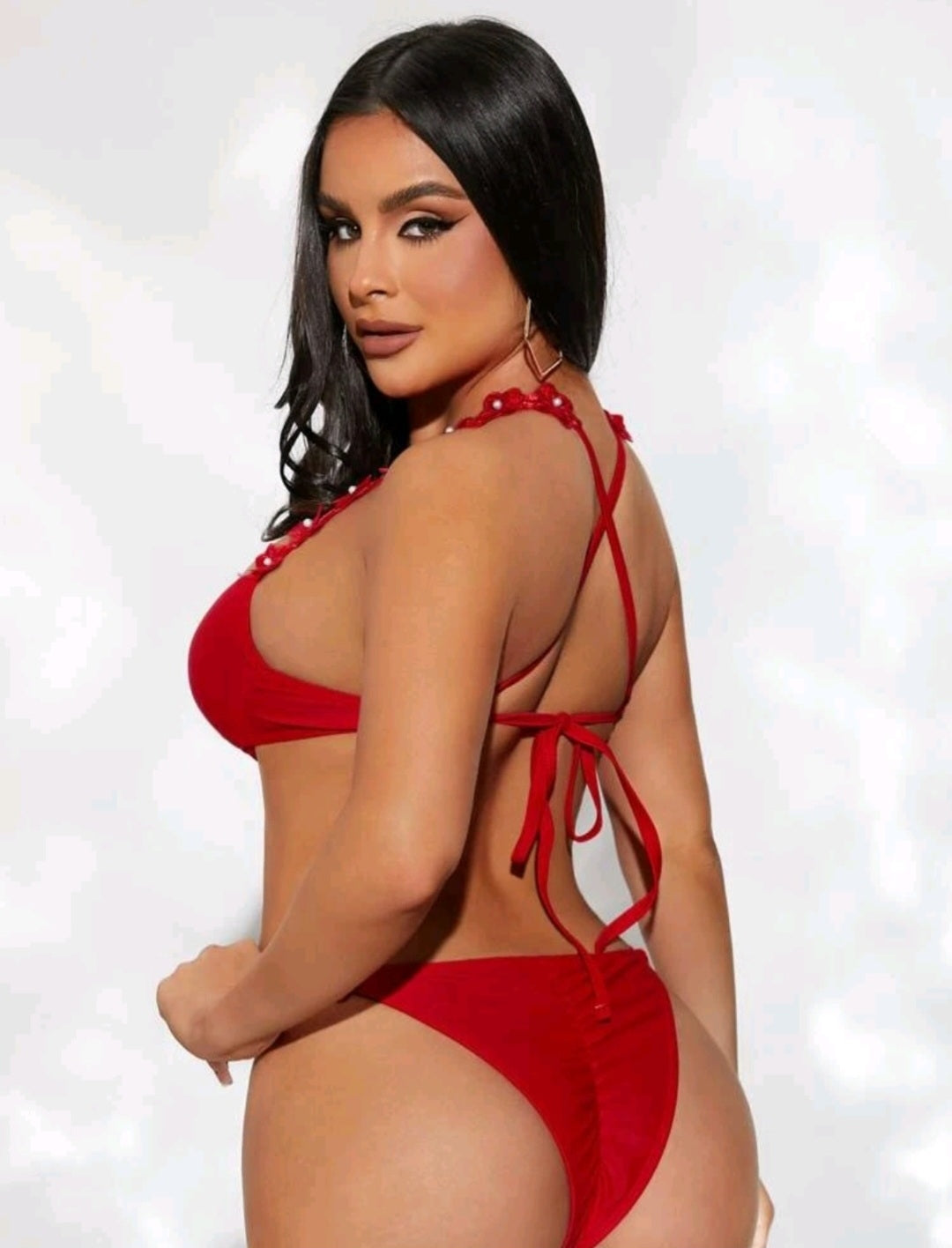 2PC Red Swim Set ❤️ MEDIUM