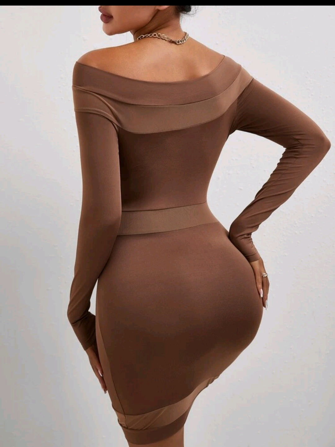 Toffee Bodycon Dress