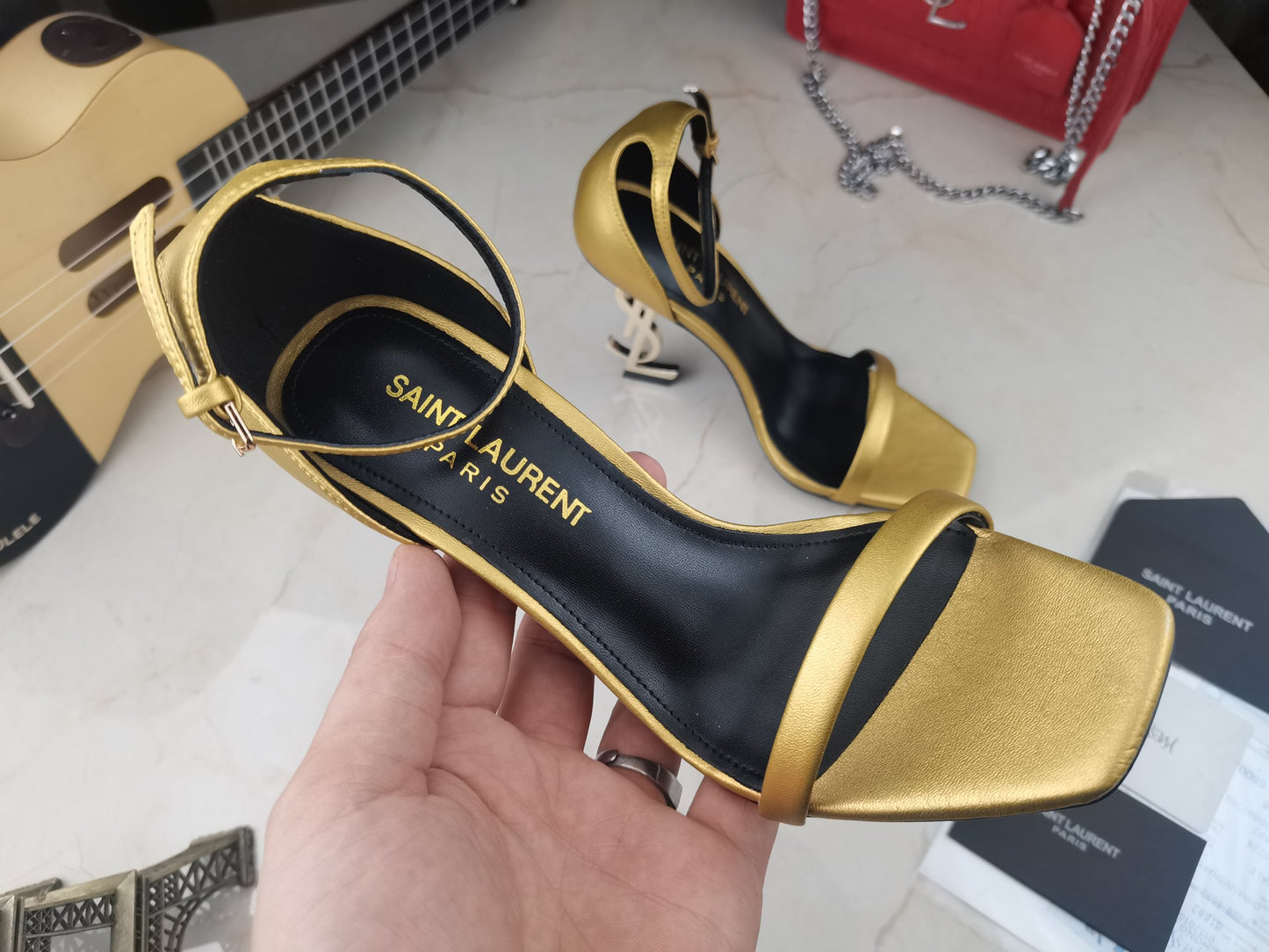 YSL OPYUM GOLD / GOLD LOGO