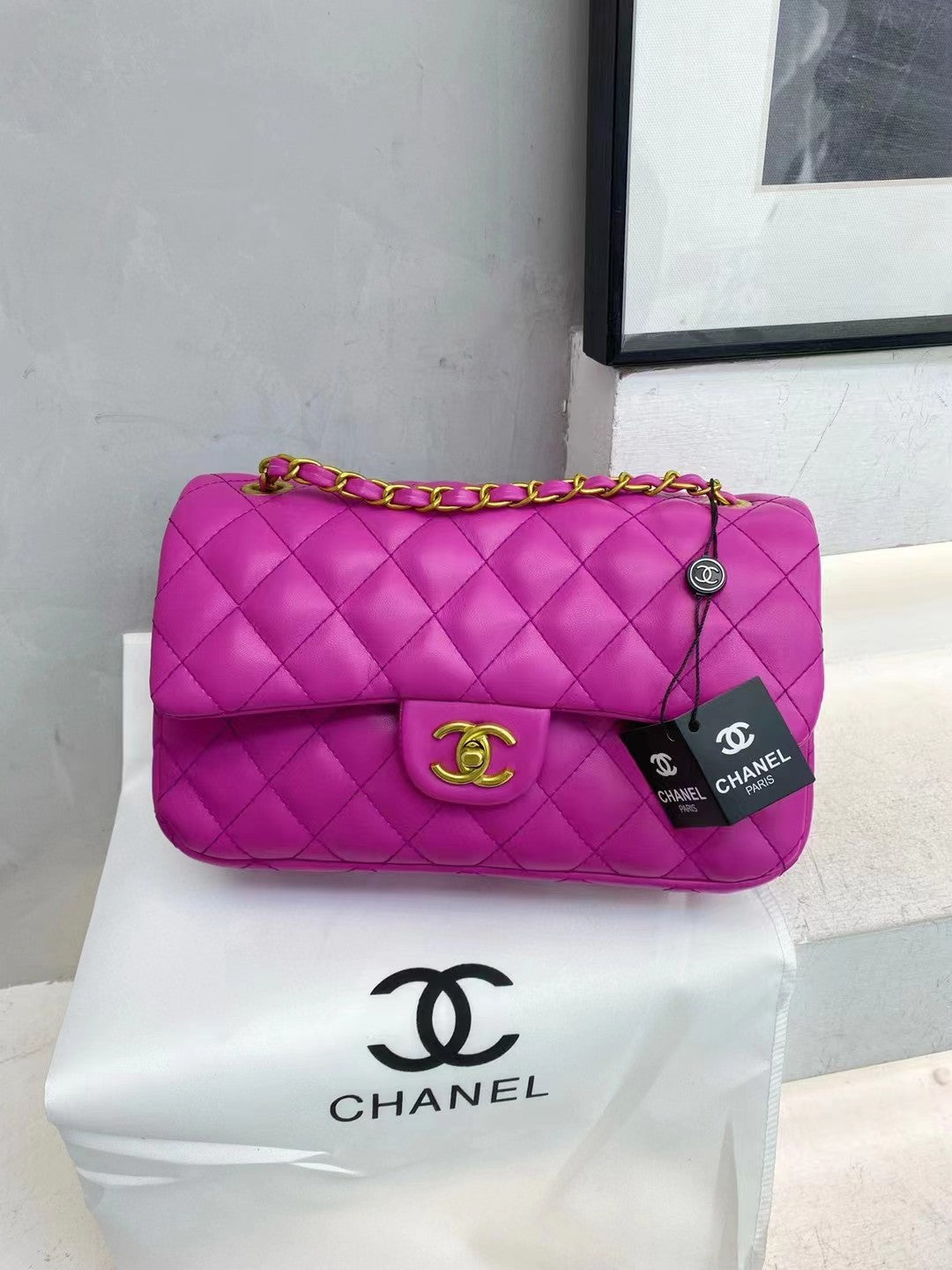 CHANEL TIMELESS - Classic Flap - HOT PINK