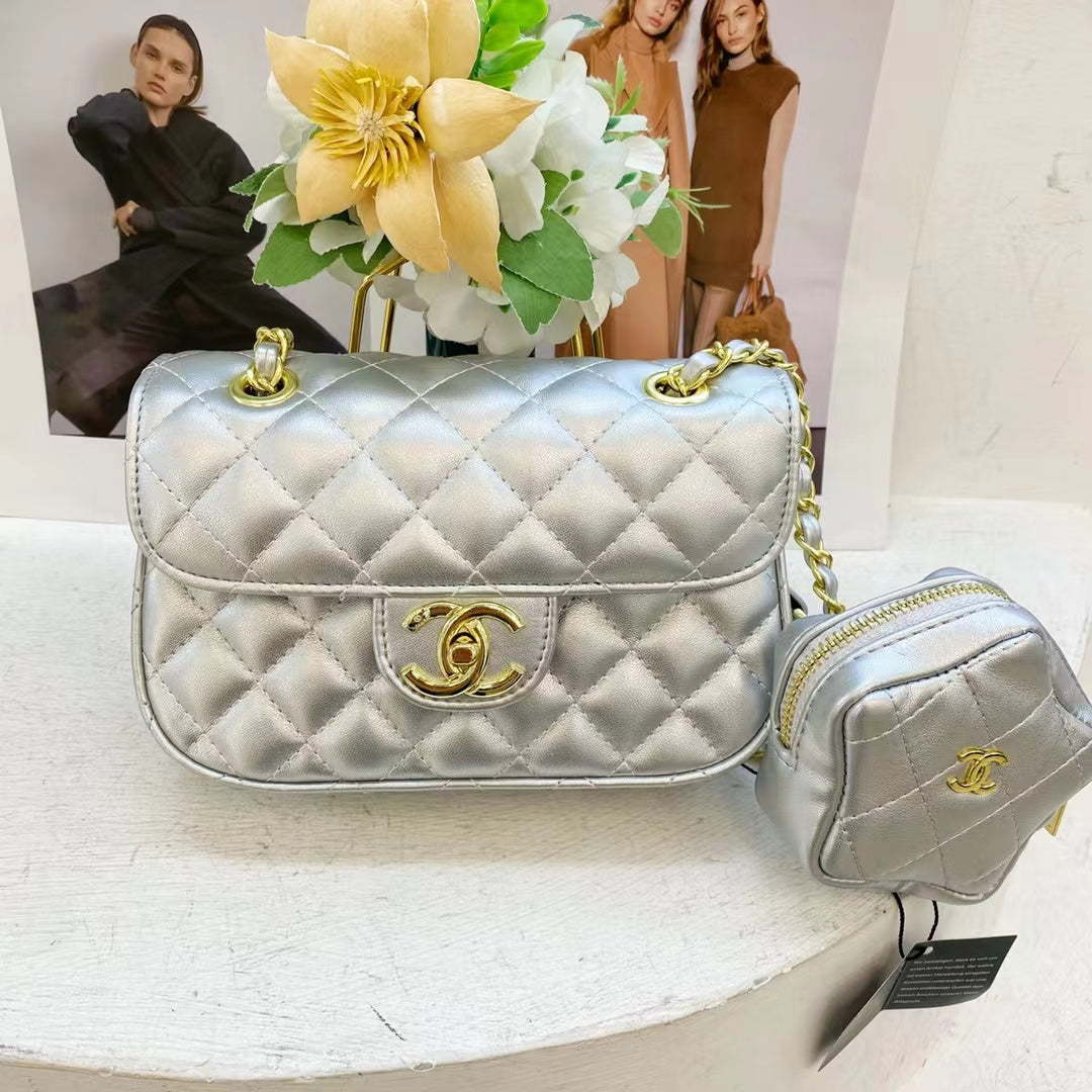 CHANEL Mini Classic Flap - Silver