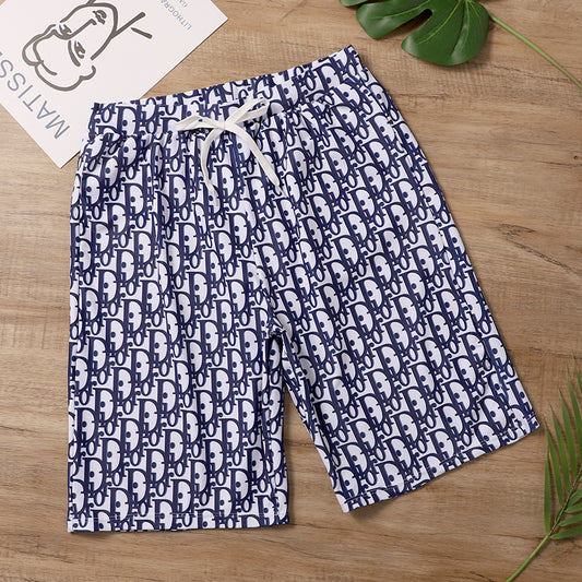 MEN DIOR Print Shorts