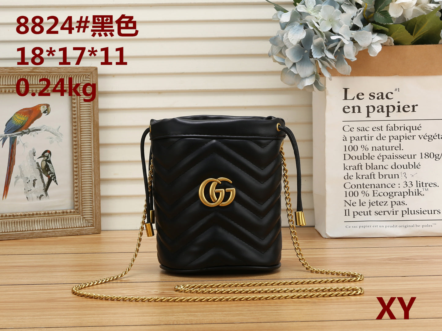 MINI GG BUCKET BAG