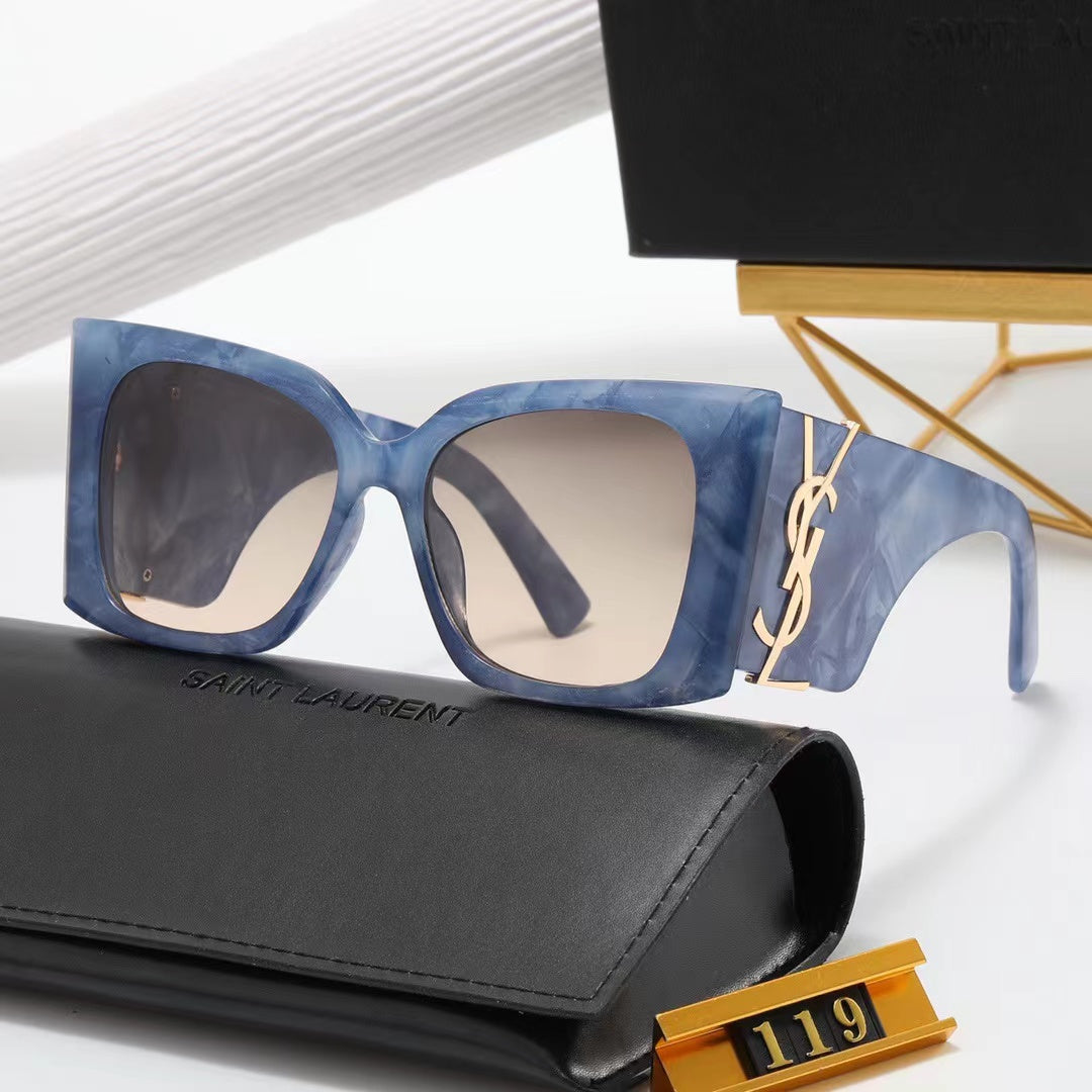 YSL SUNGLASSE BLUE #119