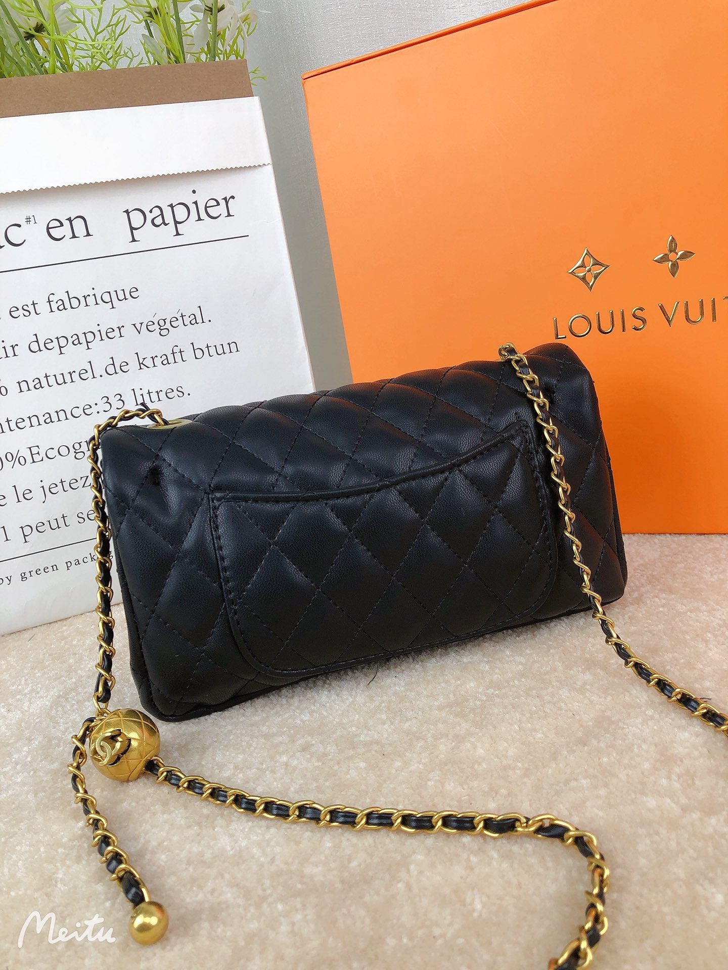 CHANEL PEARL CRUSH - Mini Rectangle Flap