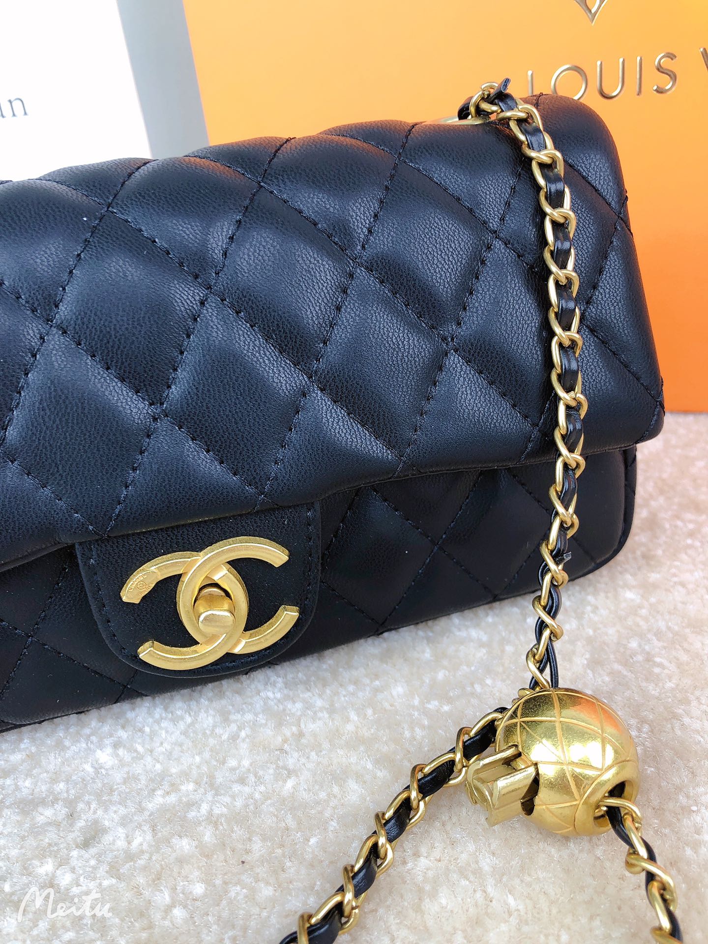 CHANEL PEARL CRUSH - Mini Rectangle Flap