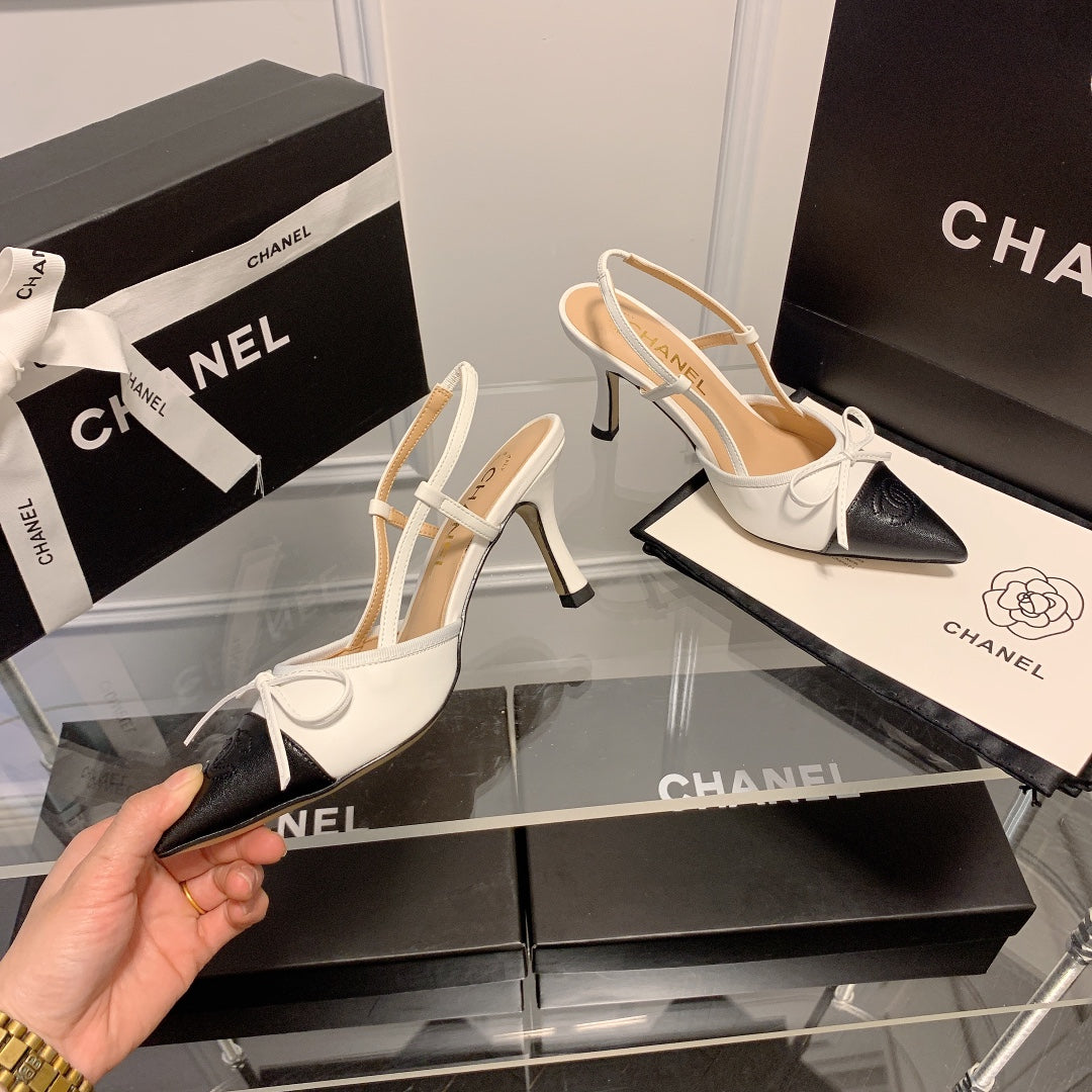 CHANEL PUMPS - WHITE