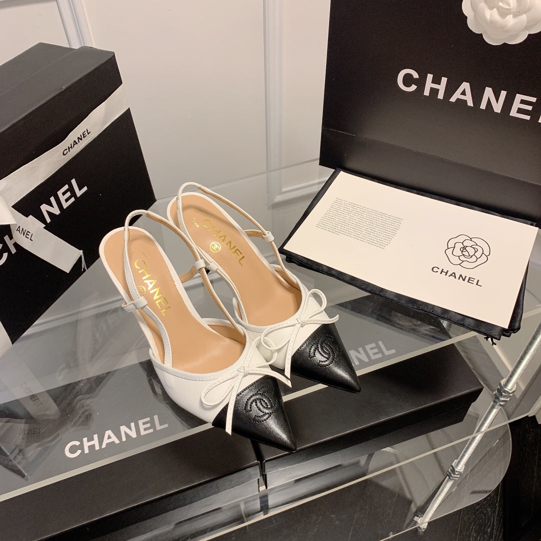 CHANEL PUMPS - WHITE