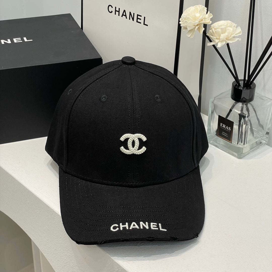 CHANEL LOGO CAP