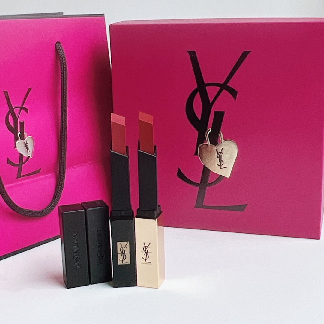 YSL Slim Velvet Pigmented Matte Lipstick  #301 and 1966