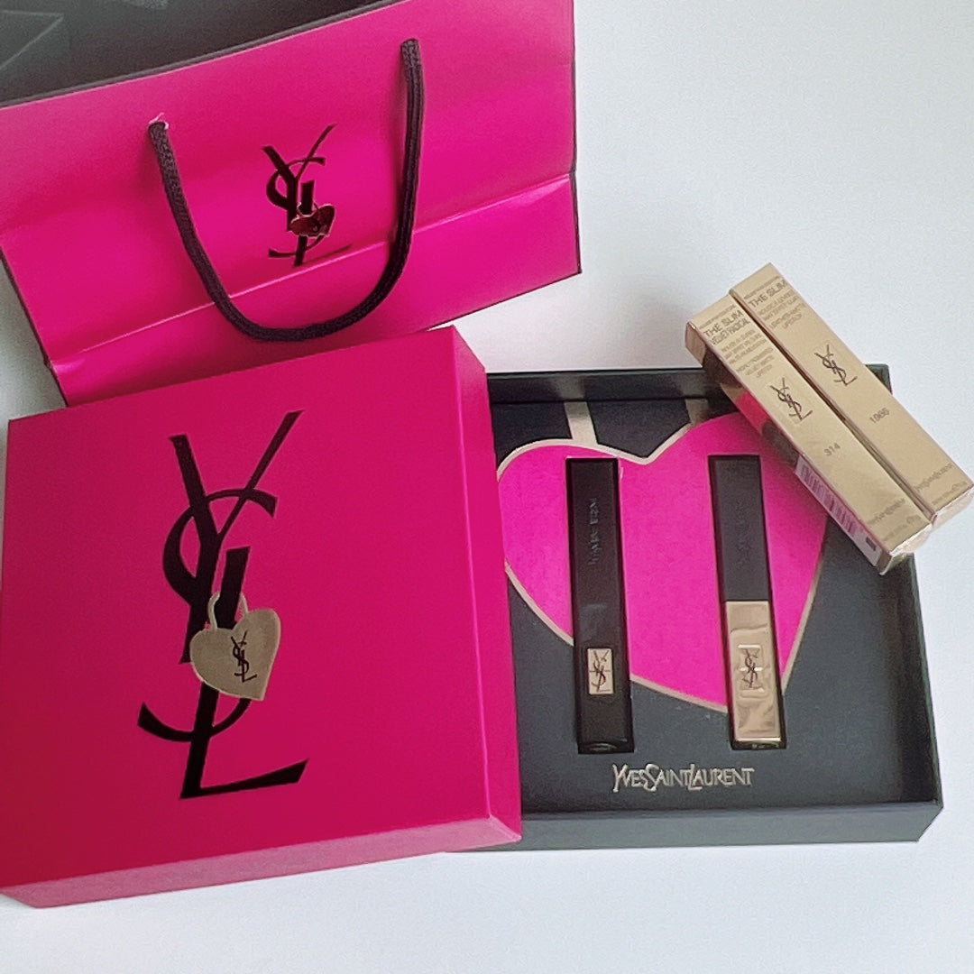 YSL Slim Velvet Pigmented Matte Lipstick  #301 and 1966