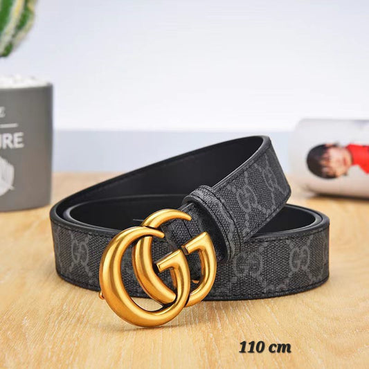 GG Monogramm Belt - Black