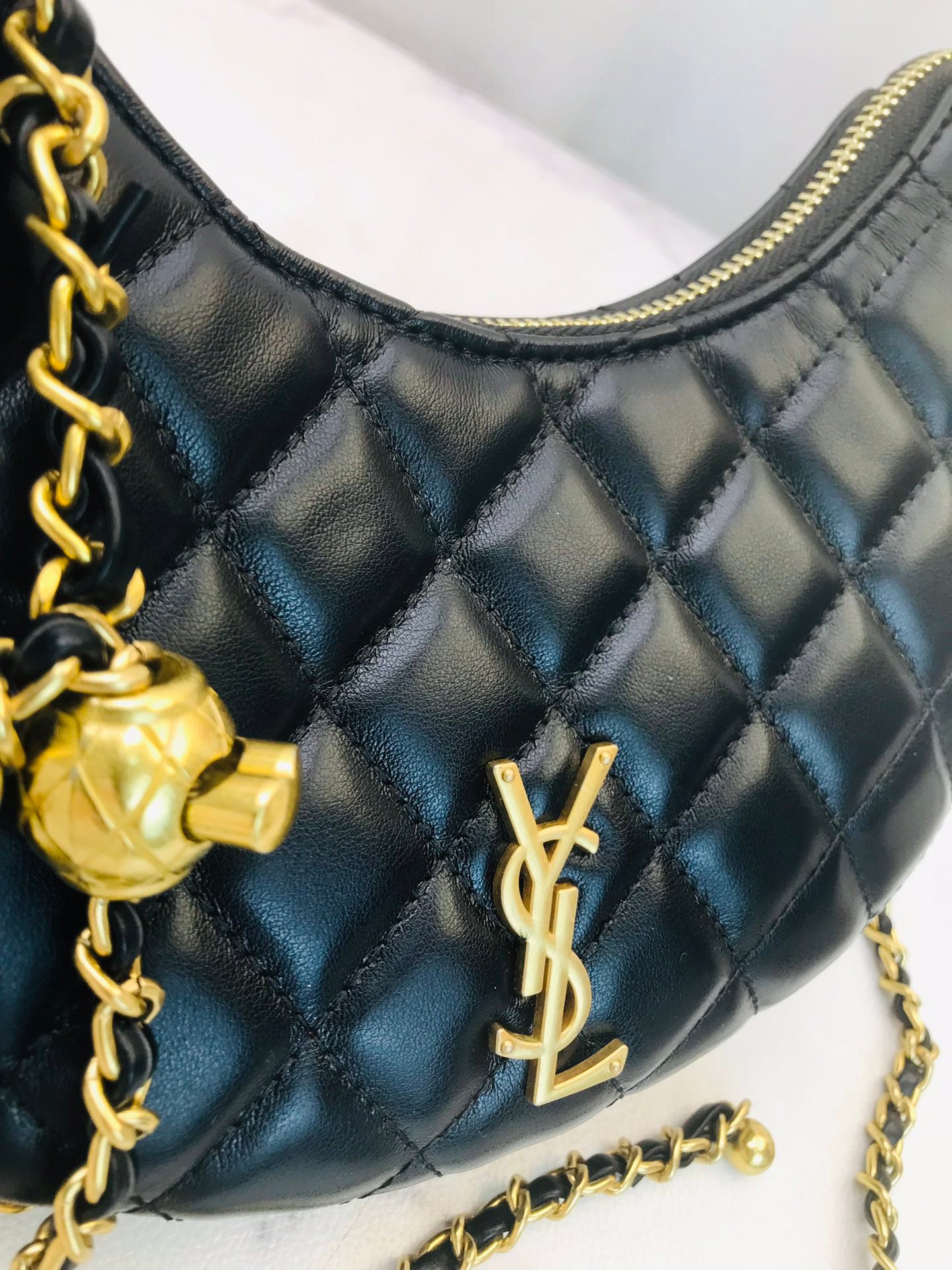 YSL Moon🌙 Shape - Black