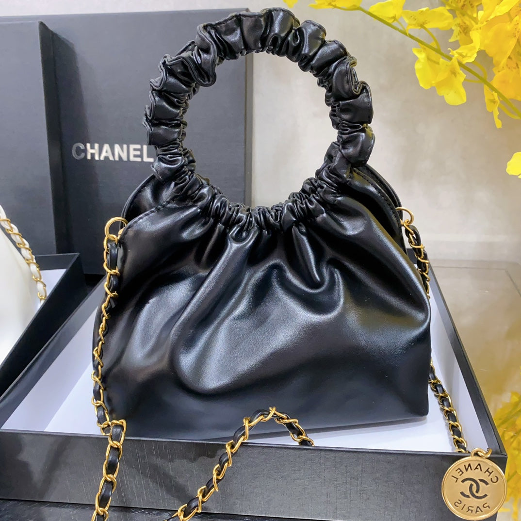 CHANEL CHARM Bucket - Black