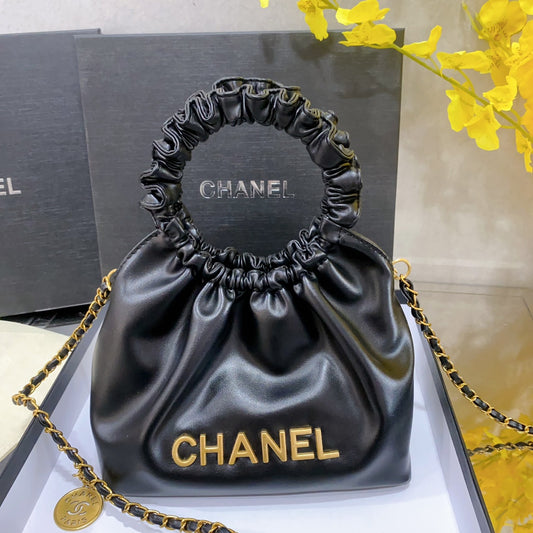 CHANEL CHARM Bucket - Black