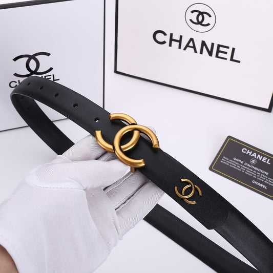 CHANEL Women Belt - Black